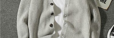 Autumn fashion cardigan mens sweater (4)