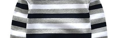 Boy strip hand made wool sweater wholesale (3)