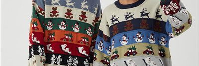 Christmas vintage cotton soft knit unisex sweater (7)
