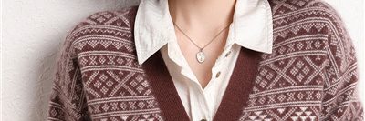Fall knit cashmere cardigan chiristmas sweater (1)
