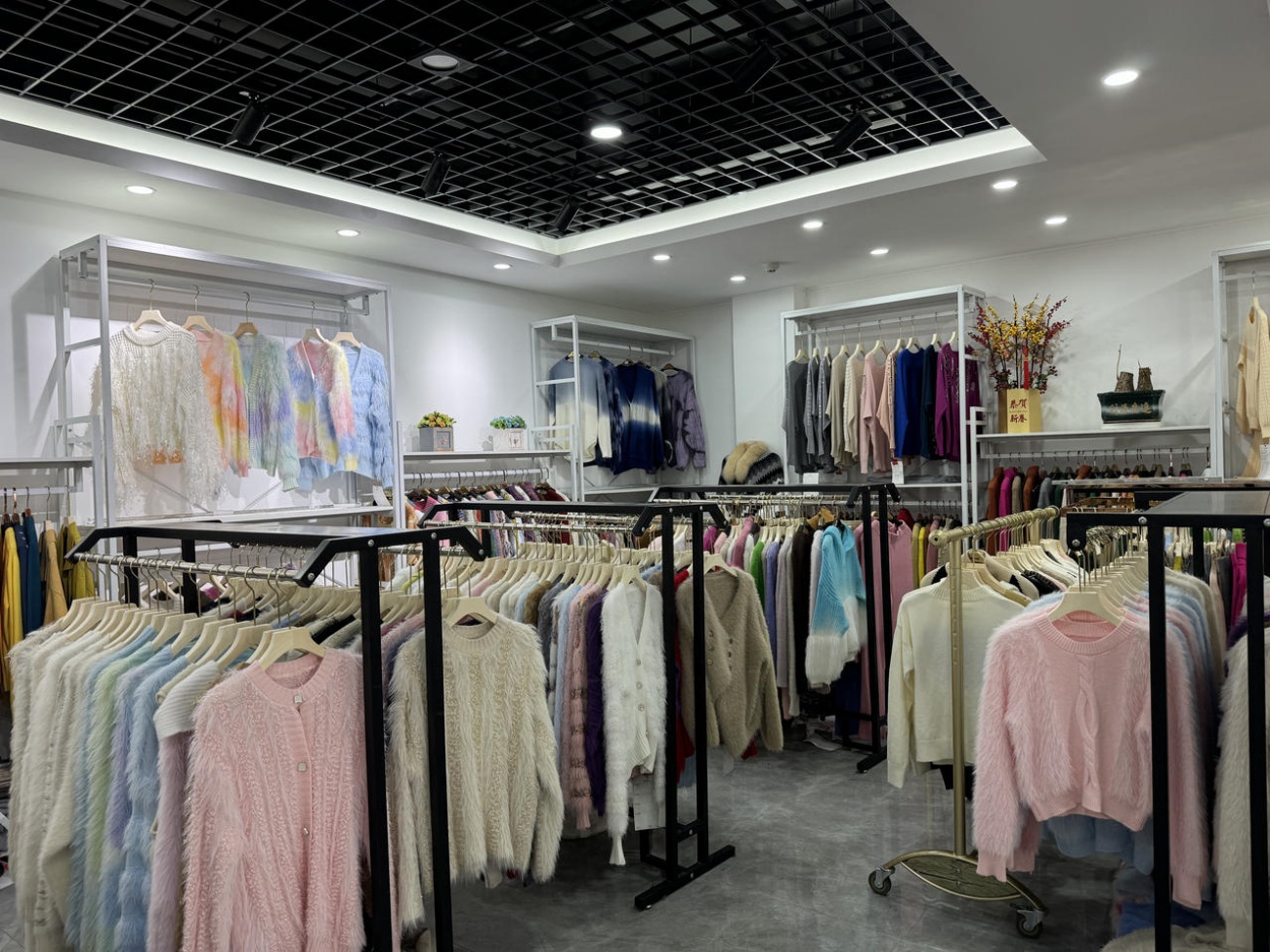 Private Label Sweater Sample Showroom