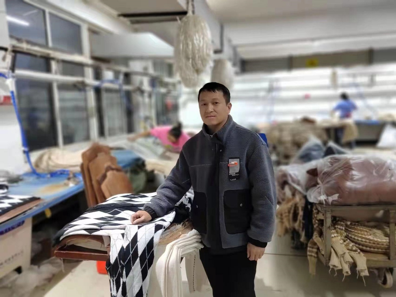 Sweater Panel Inspection and Production Check