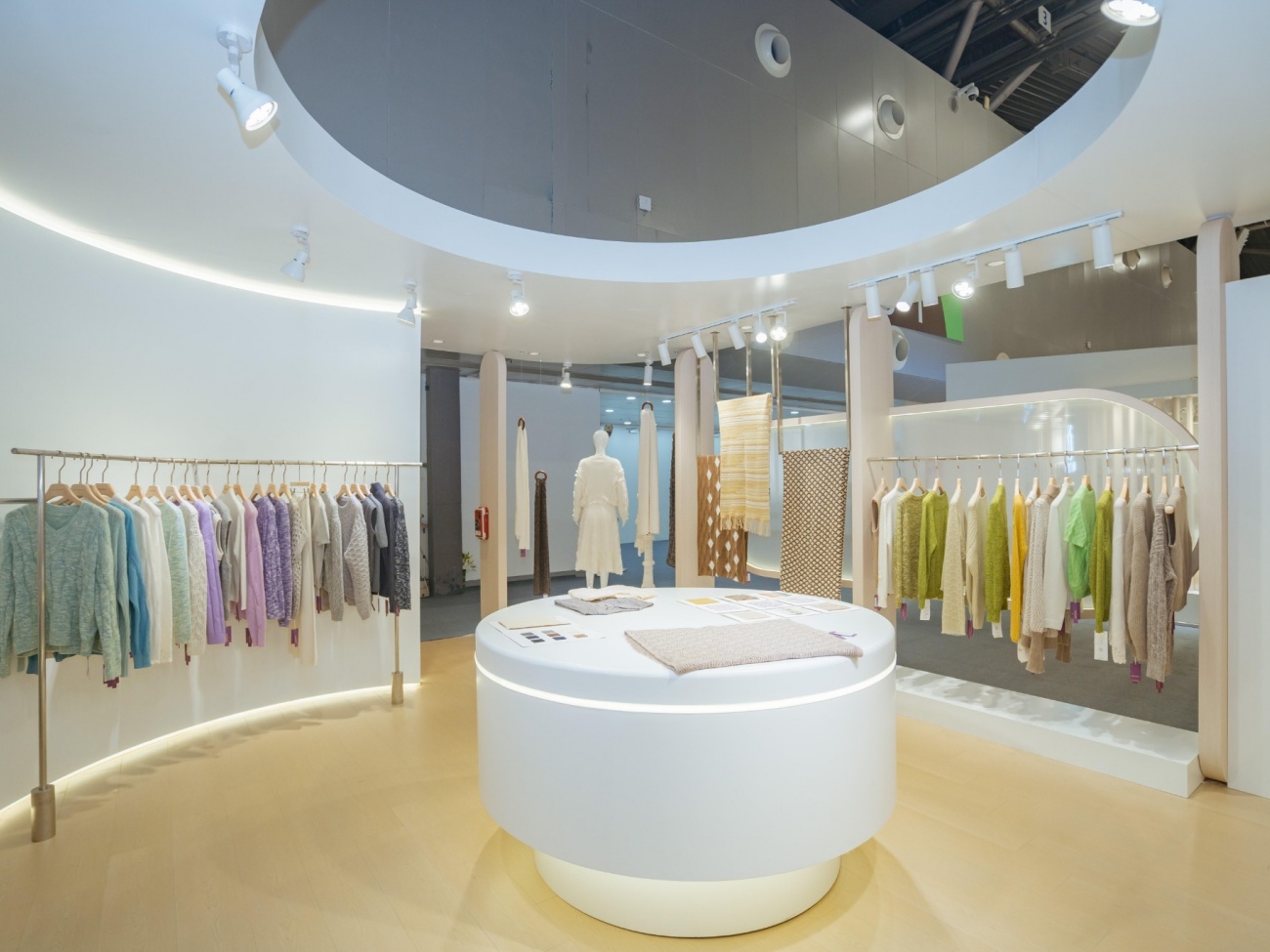 Sweater Sample Showroom and Product Display